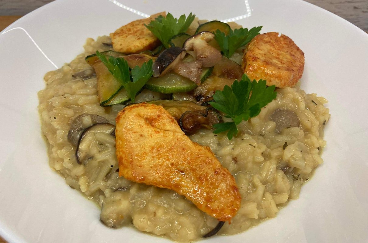 Grzybowe risotto