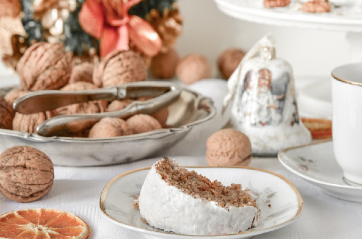 Babka orzechowa na Boże Narodzenie