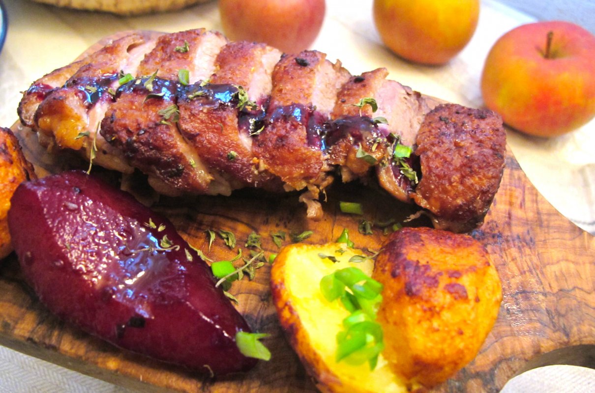 Konfitowana pierś z kaczki