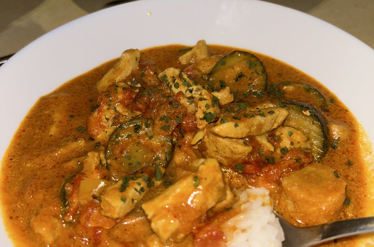 Ostre curry z kurczakiem