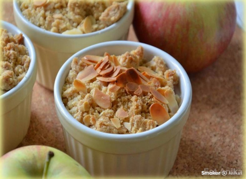 Crumble z jabłkami 