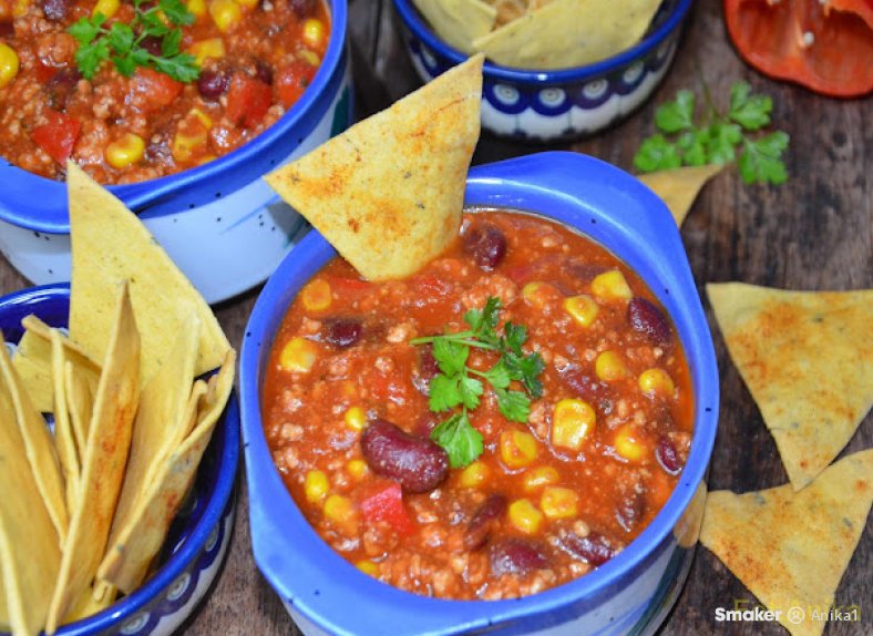  Meksykańskie chili con carne 