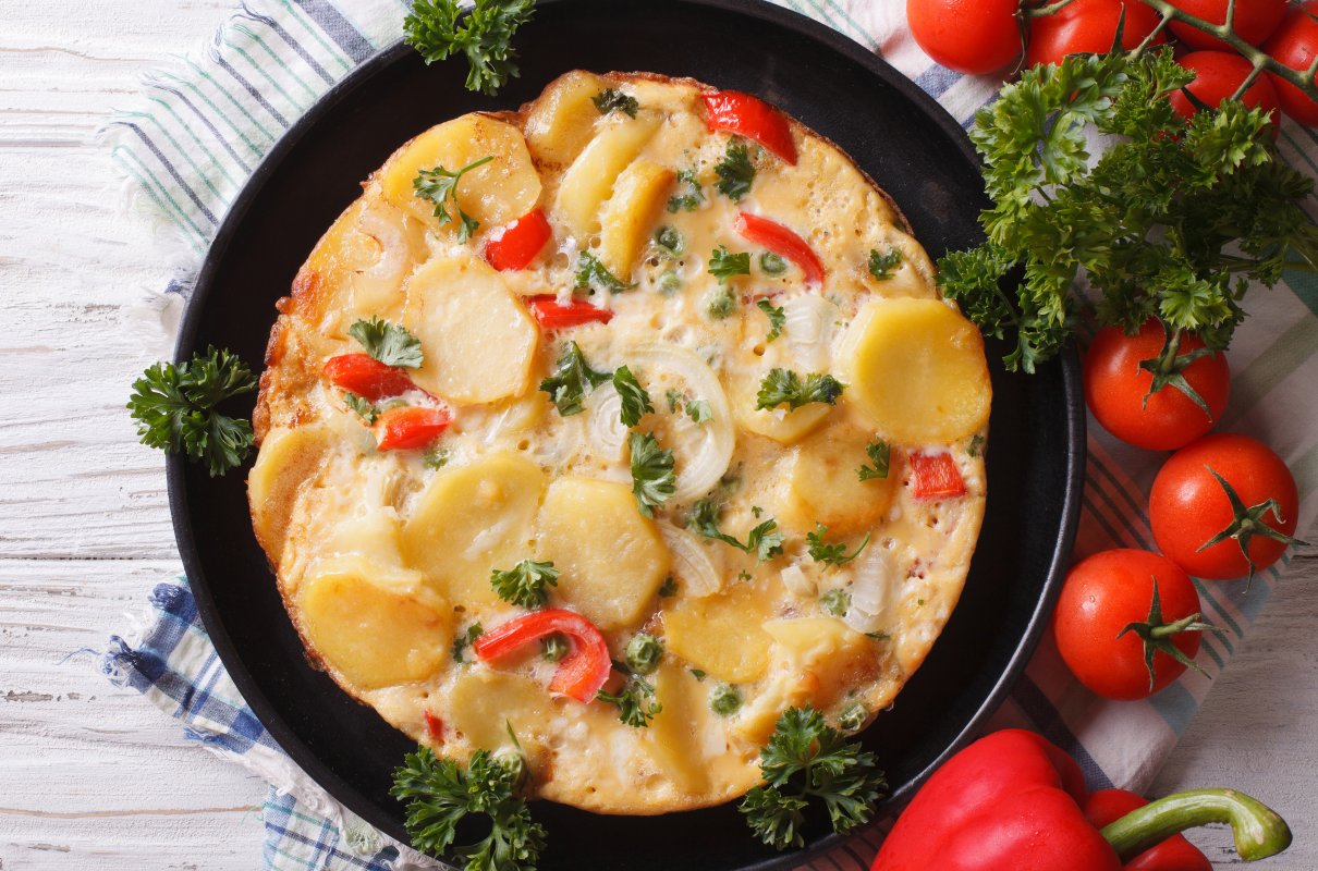 Frittata z ziemniakami
