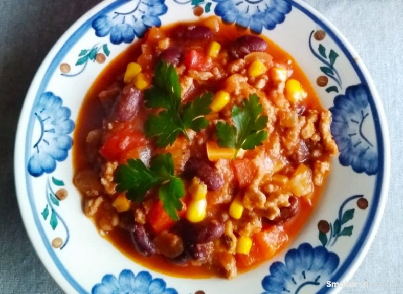 Chili con carne z indykiem