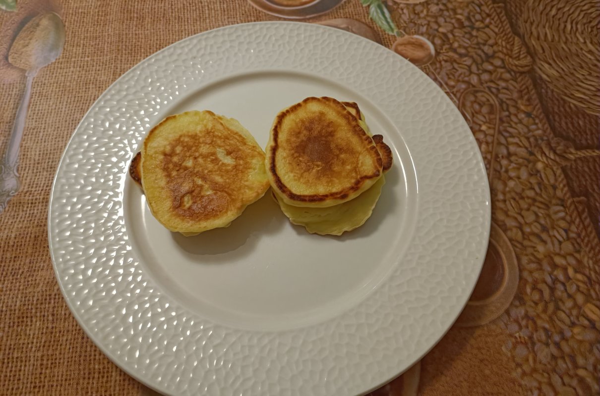 Placki z serka homogenizowanego