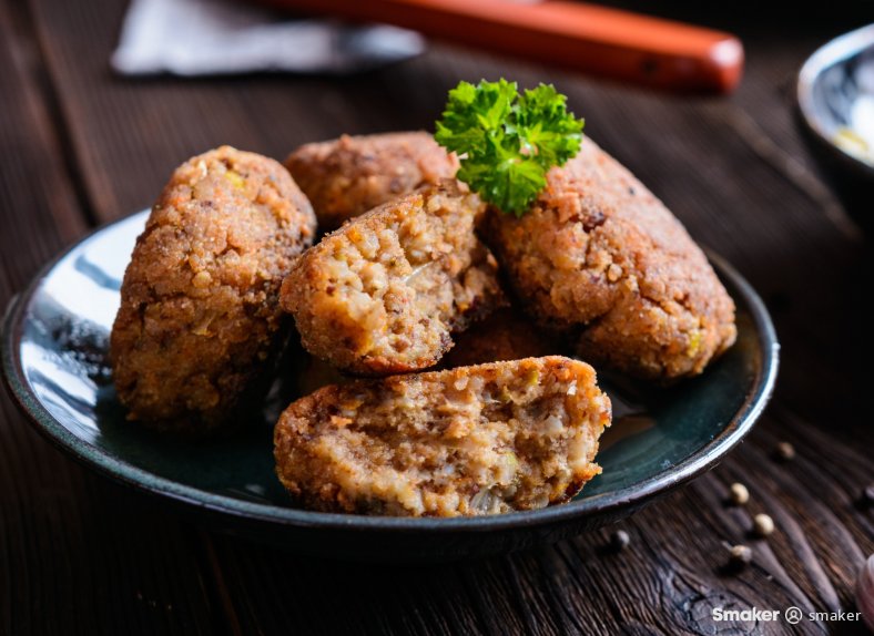  Kotleciki z kaszy gryczanej 