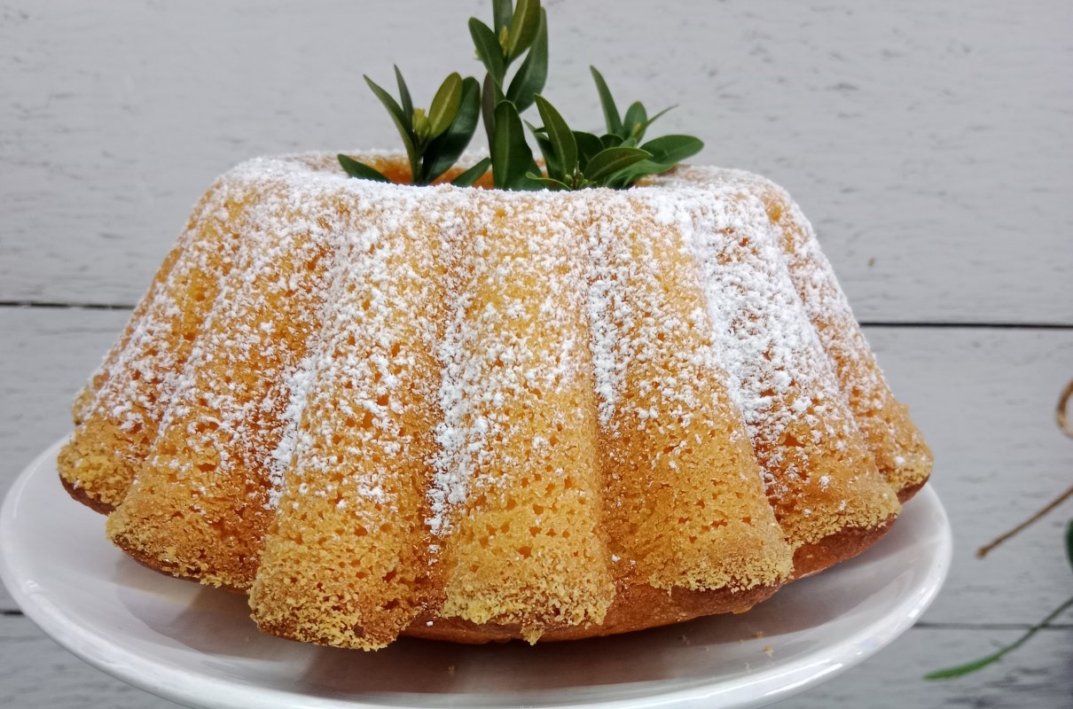 Babka brzoskwiniowa z kisieli