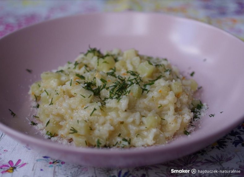  Risotto z kalarepą 
