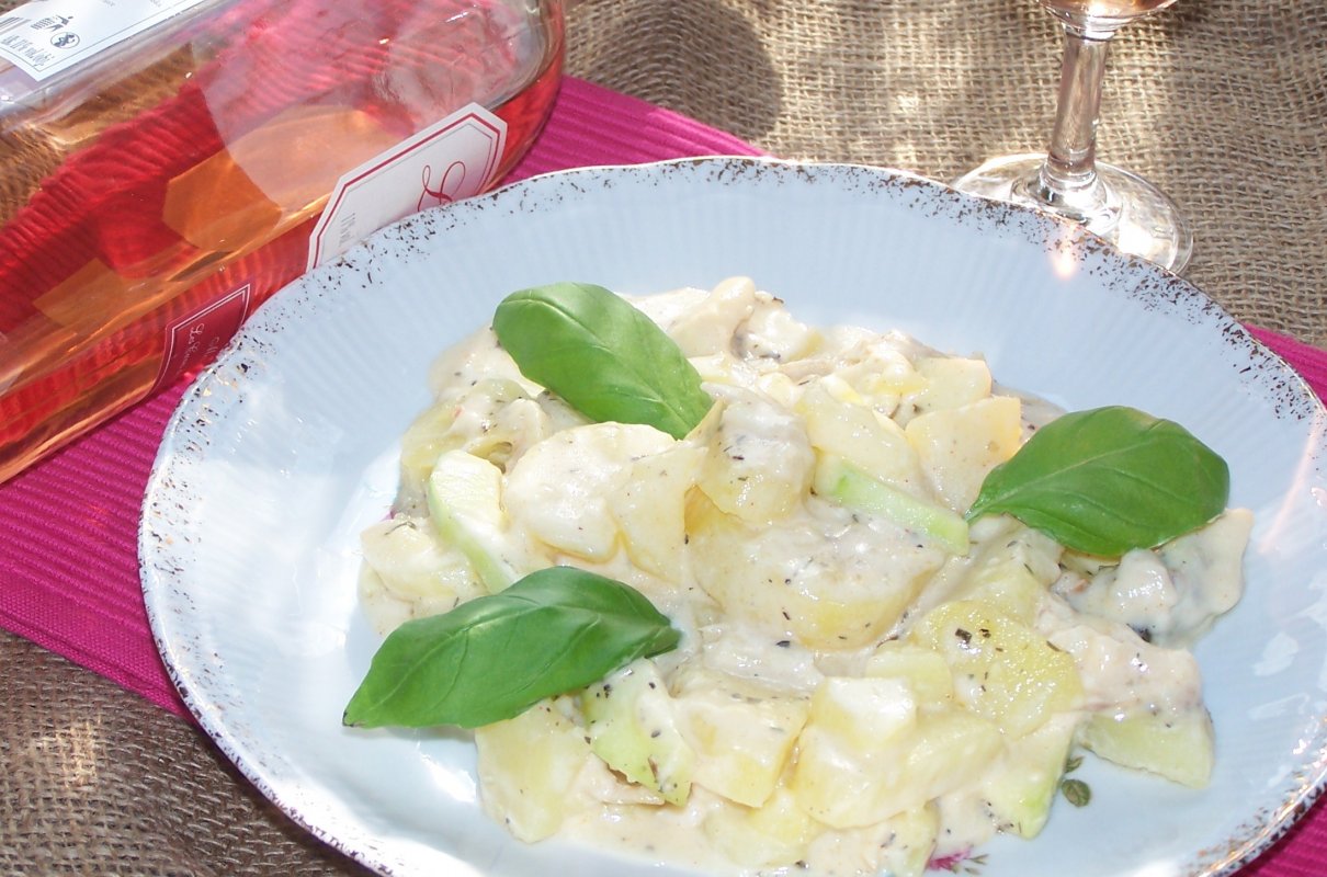 Zapiekanka ziemniaczana z dorszem