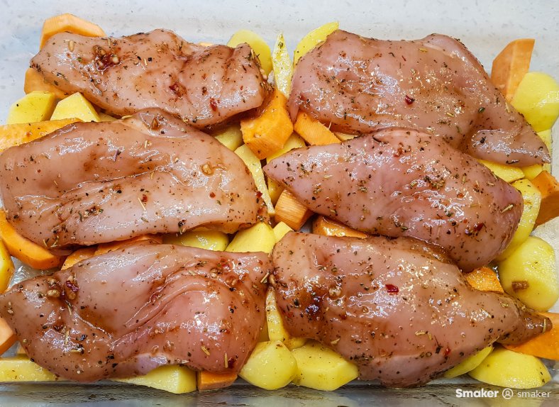  Pierś z kurczaka z piekarnika 