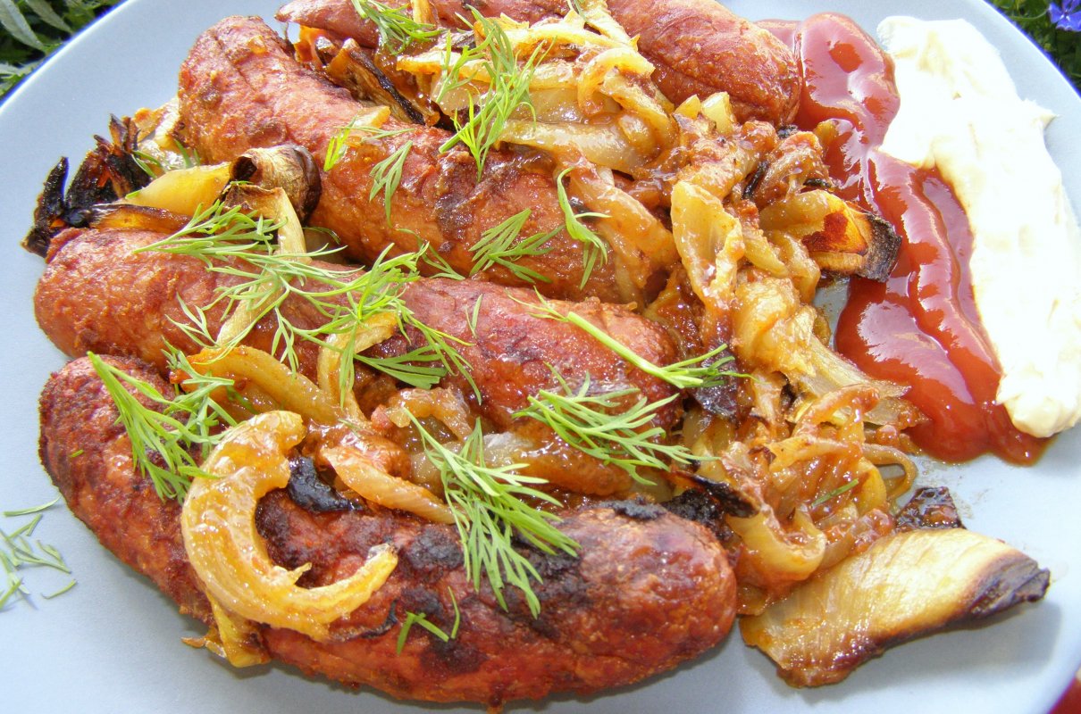 Kiełbaski z airfryer jak z grilla