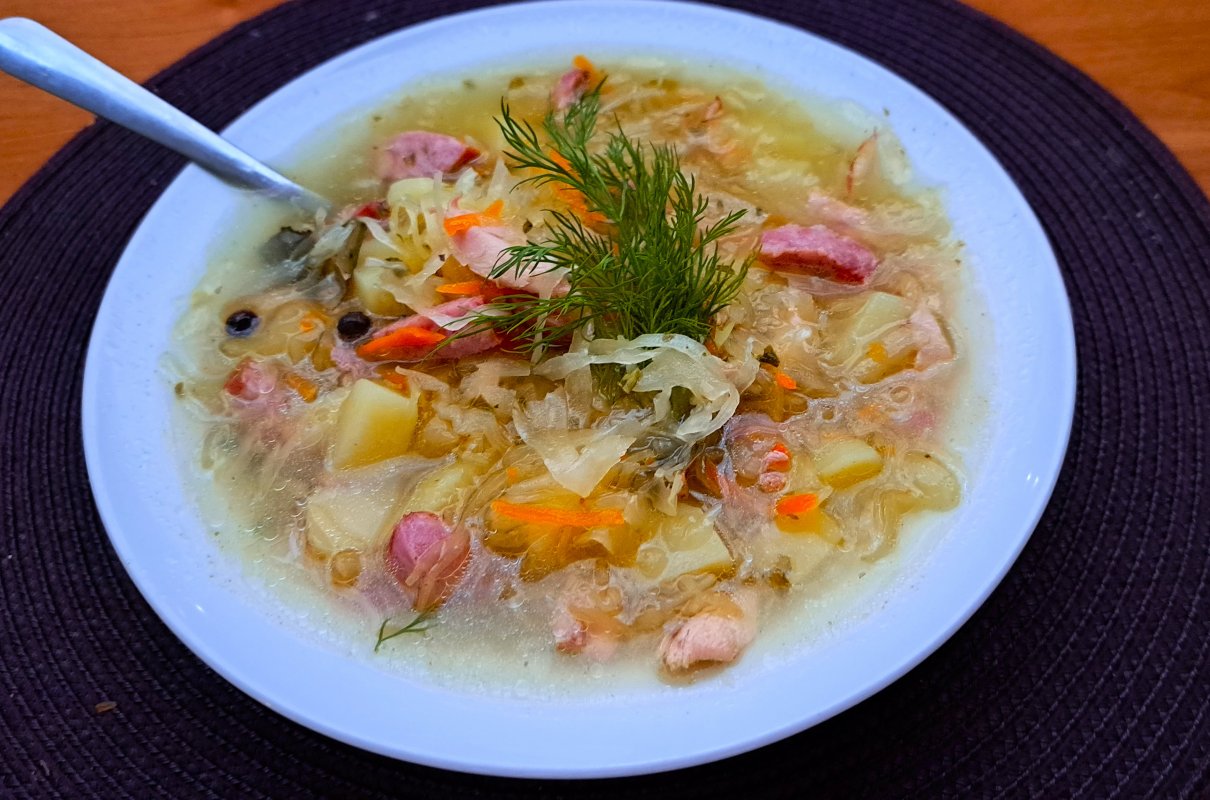 Kapuśniak Z Kiszonej Kapusty W Szybkowarze smaker.pl