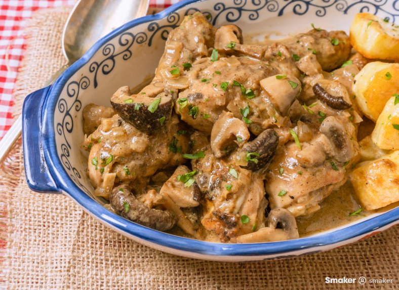  Kurczak w kremowym sosie 