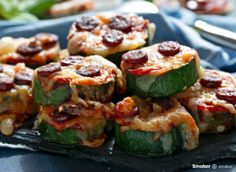  Minipizze z cukinii 