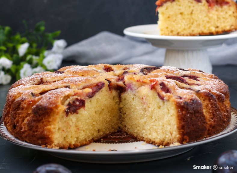  Ciasto ze śliwkami na oleju 