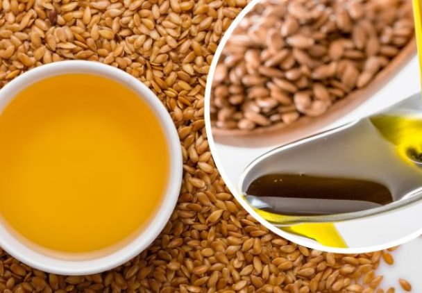 Obniża "zły" cholesterol, regeneruje błonę śluzową żołądka. Kiedy pić olej lniany – rano czy wieczorem?