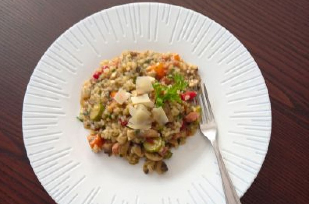 Risotto Na Winie Na Jesienny Obiad