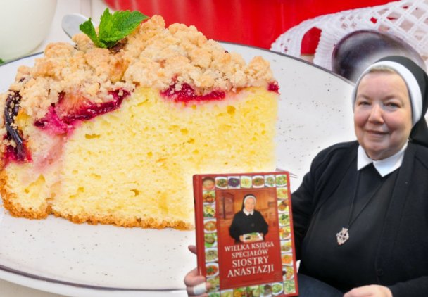 Ciasto drożdżowe ze śliwkami i kruszonką Siostry Anastazji