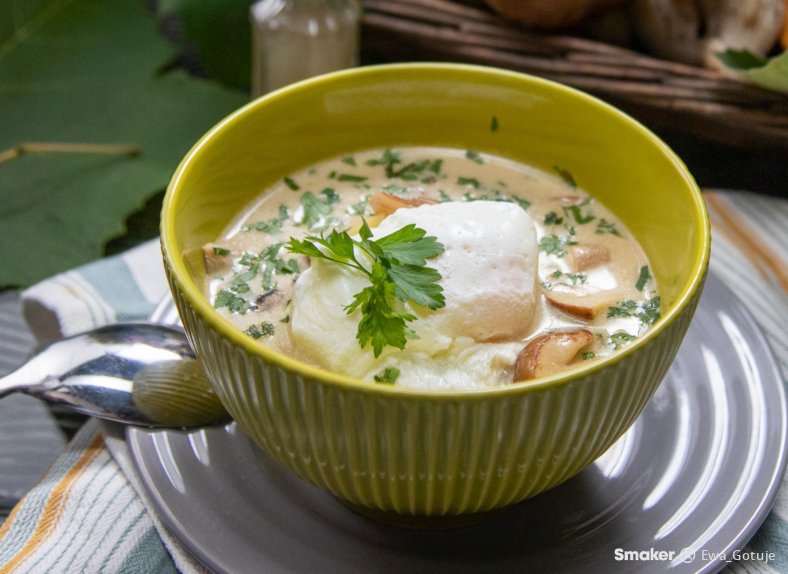  Kulajda - czeska zupa grzybowa według Ewy Wachowicz 