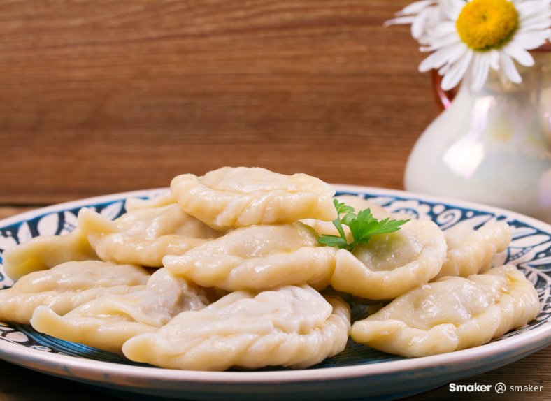  Pierogi z kaszą gryczaną i twarogiem 