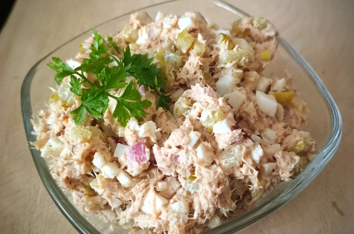 Pasta z tuńczyka i jajek