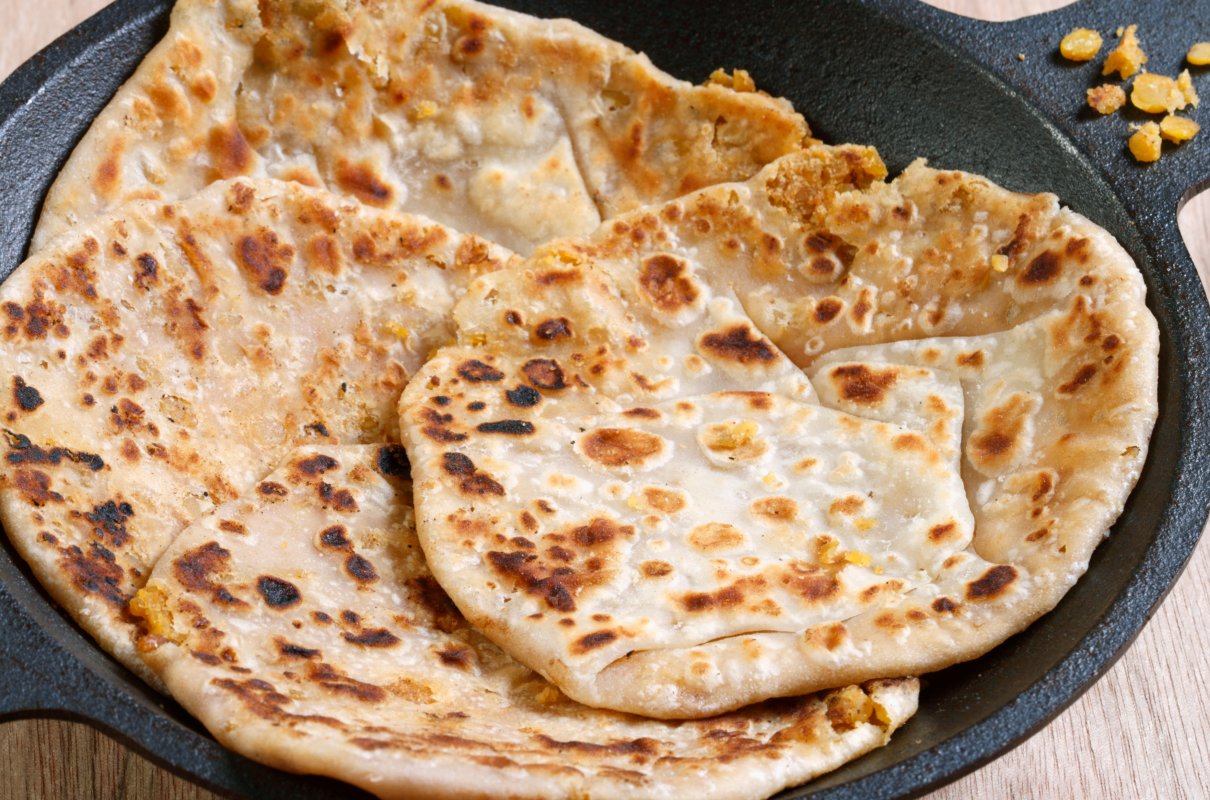 Chlebek z patelni w 5 minut