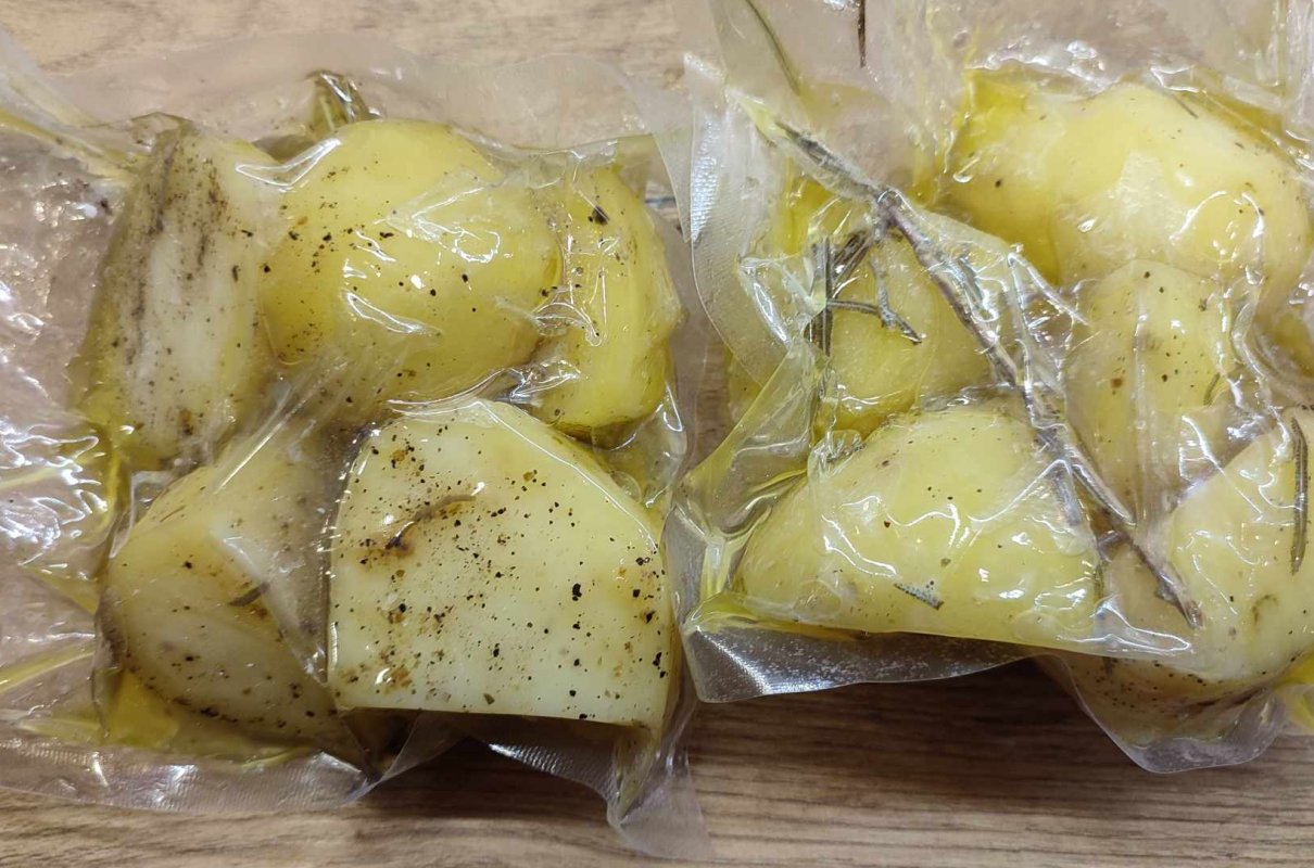 Ziemniaki sous vide