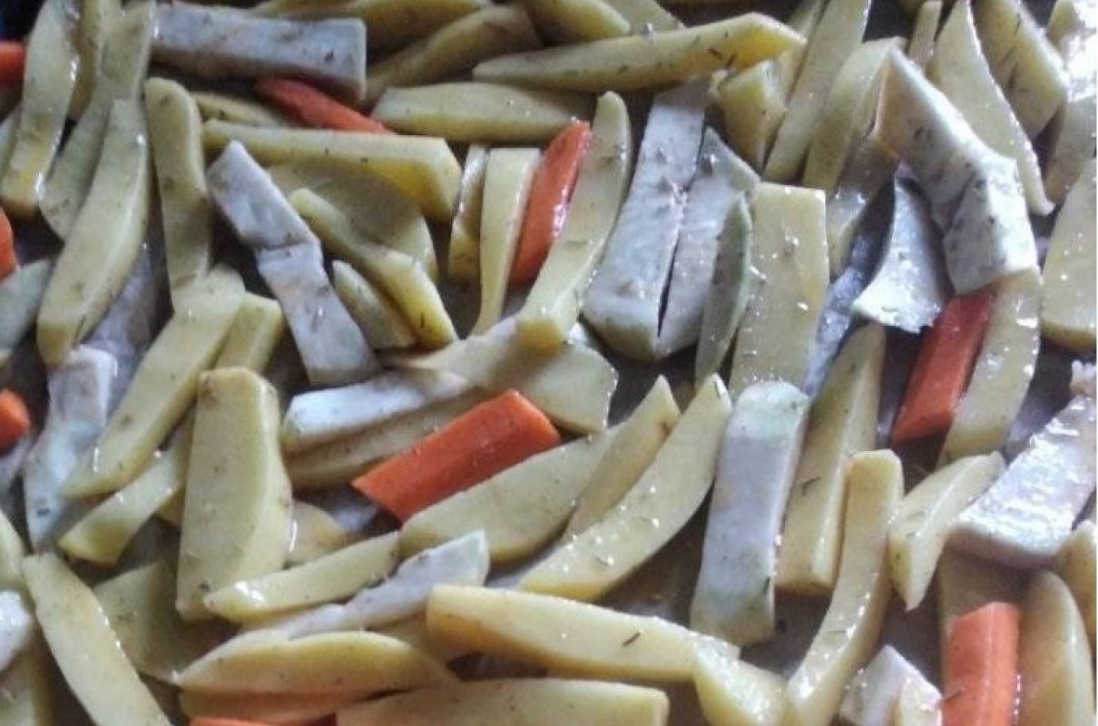 Frytki z piekarnika
