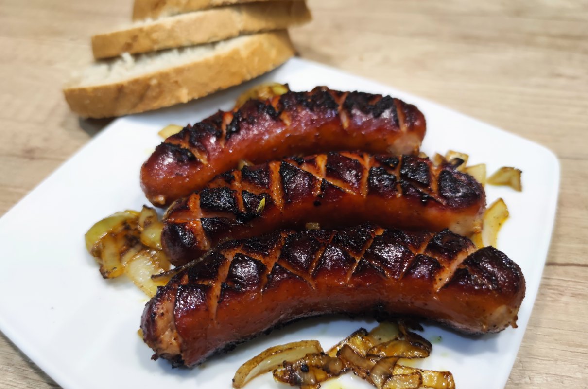 Smażona kiełbasa