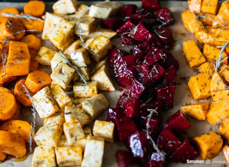  Pieczone warzywa do obiadu 