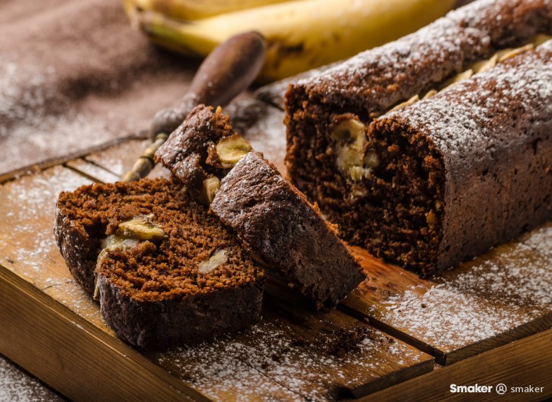  Czekoladowe brownie z bananami 
