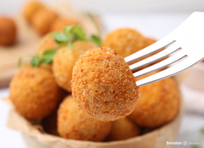  Pieczone kuleczki z wczorajszych ziemniaków 