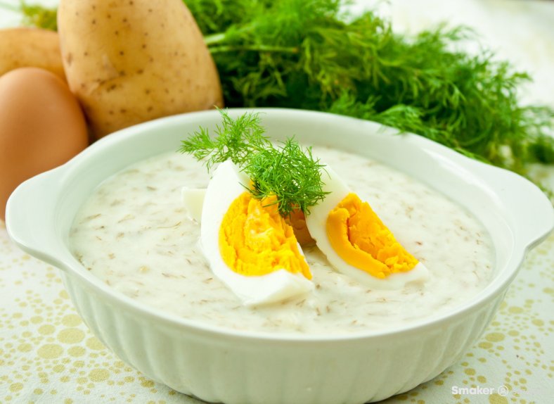  Jajka w sosie koperkowym 