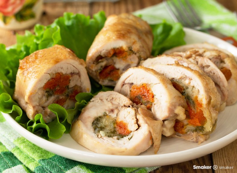  Rolada z kurczaka z piekarnika 