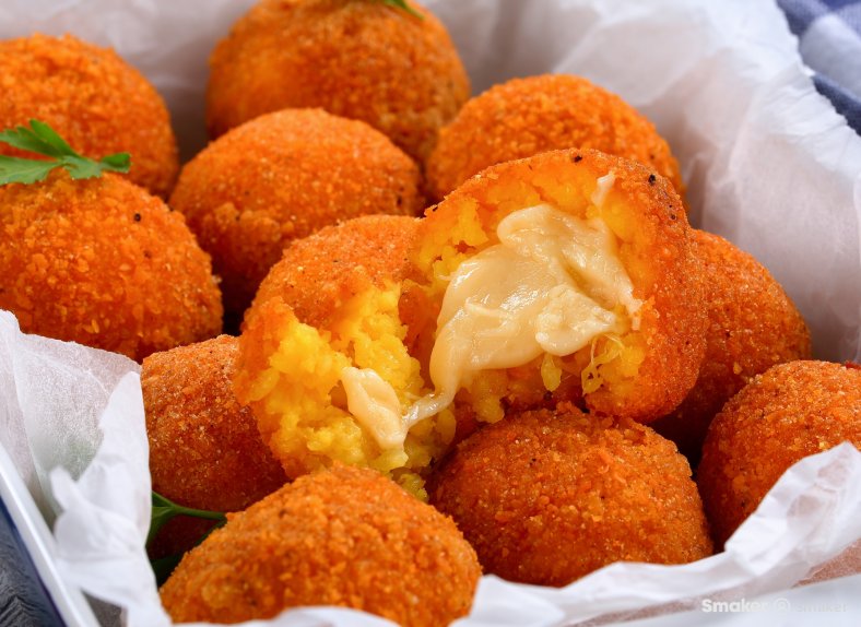  Arancini z mozzarellą 