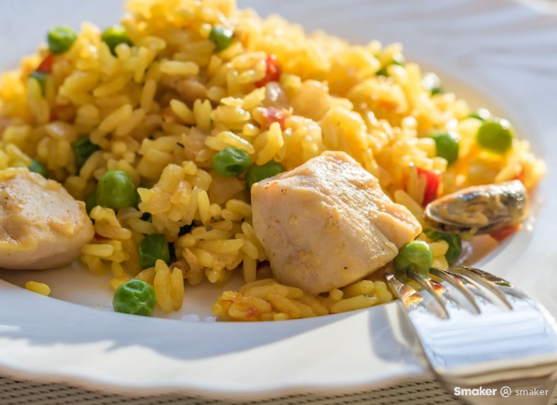  Risotto z kurczakiem i warzywami 