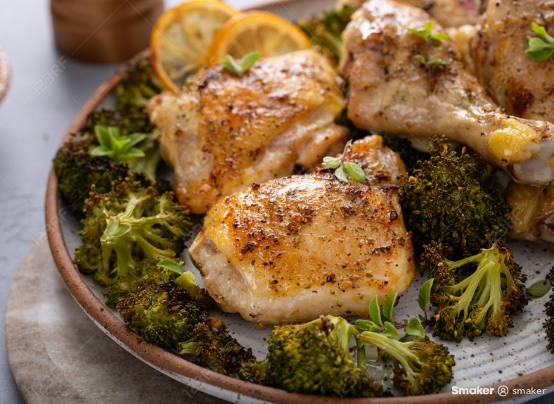  Kurczak z brokułami 