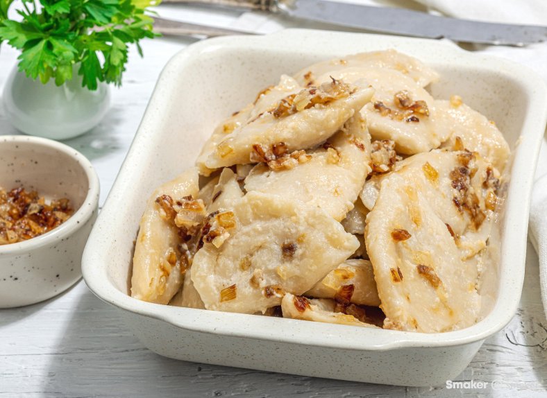  Pierogi z kapustą i świeżymi grzybami 