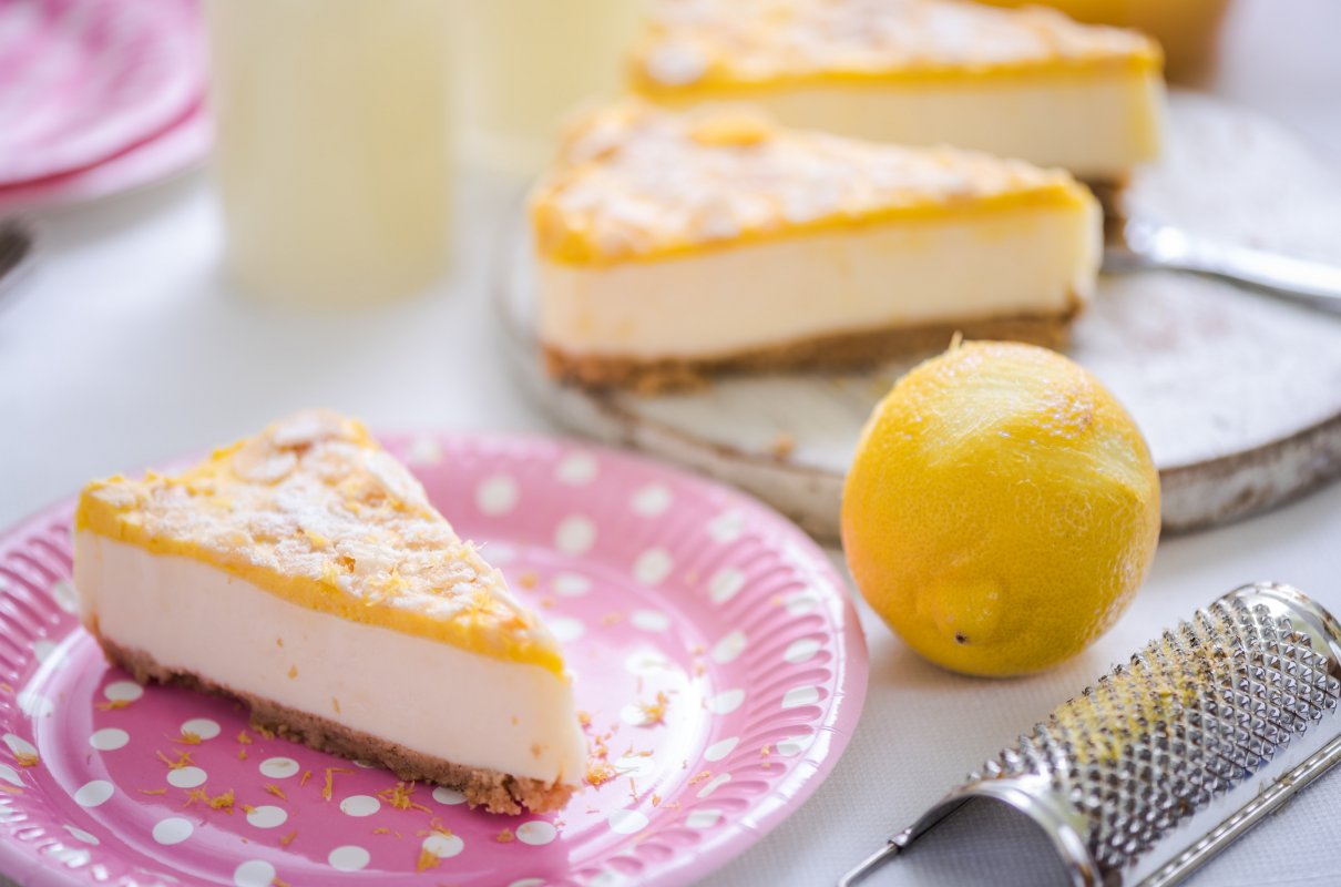 Sernik cytrynowy z lemon curd