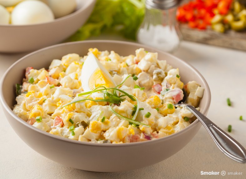  Wiosenna sałatka z jajek 