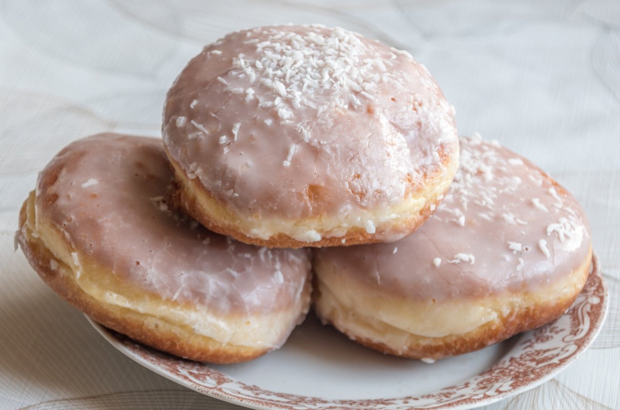 Pączki drożdżowe - stary przepis-image