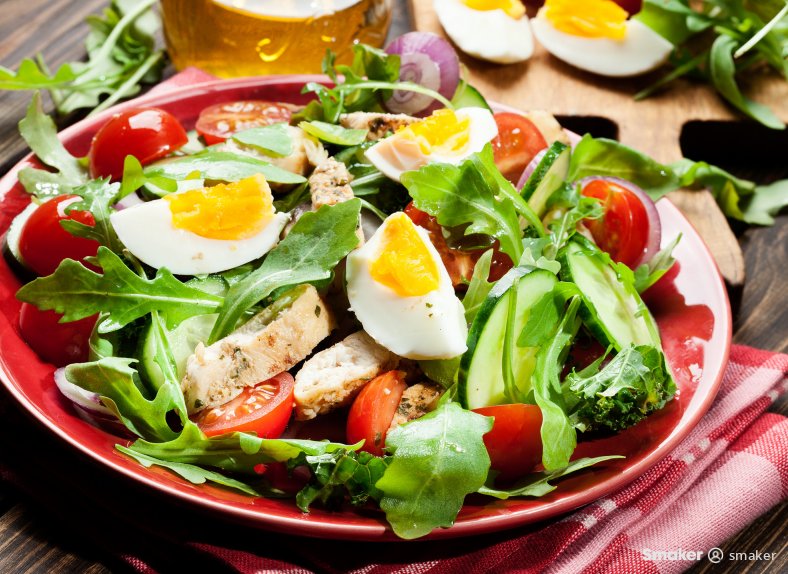  Wysokoproteinowa sałatka jajeczna 