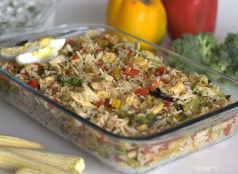  Szybka sałatka z ryżem 