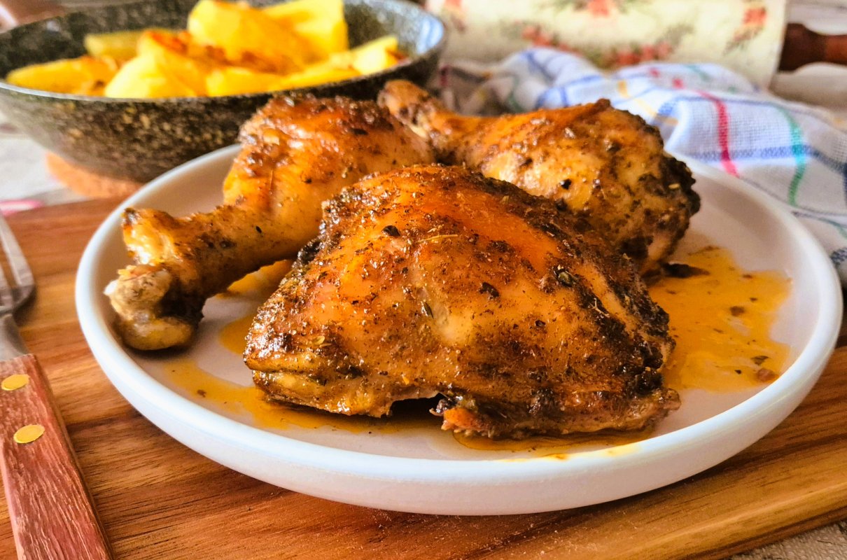 Nóżki z kurczaka pieczone w piekarniku