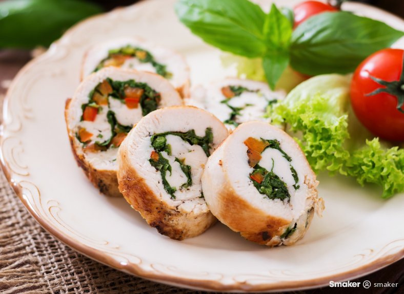  Roladki z kurczaka z piekarnika 