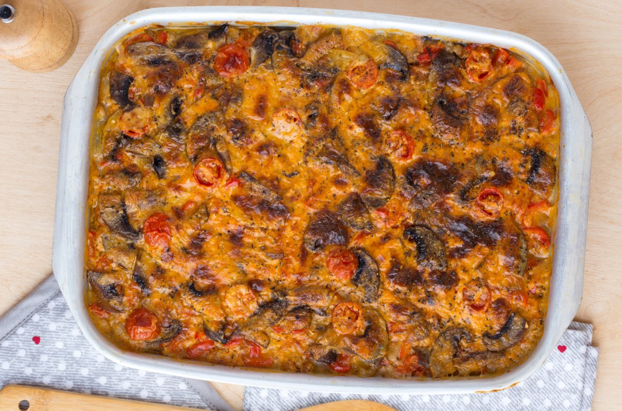 Zapiekanka pieczarkowa
