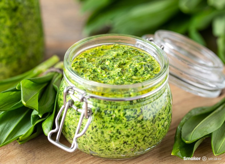  Pesto z czosnku niedźwiedziego 