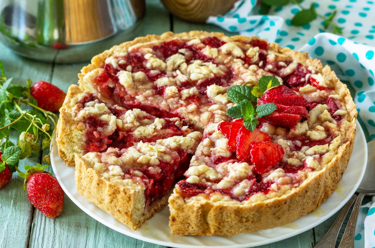 Szybkie Ciasto Z Truskawkami Ewy Wachowicz smaker.pl