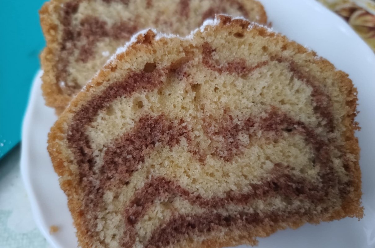Babka marmurkowa z cynamonem