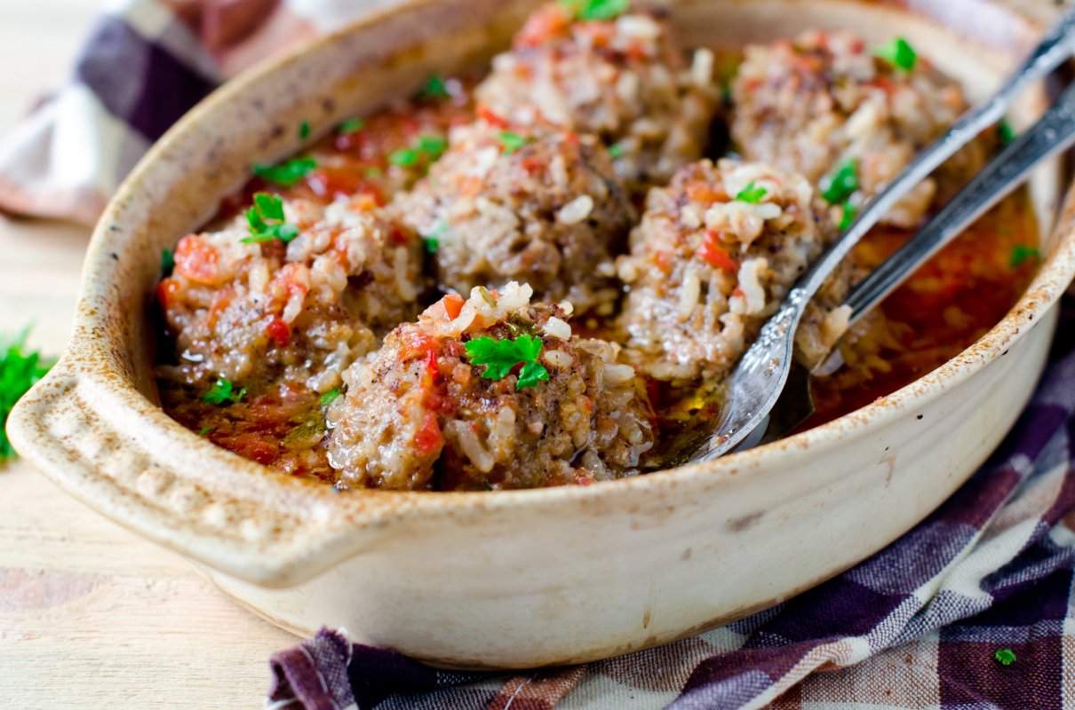 Klopsiki z ryżem